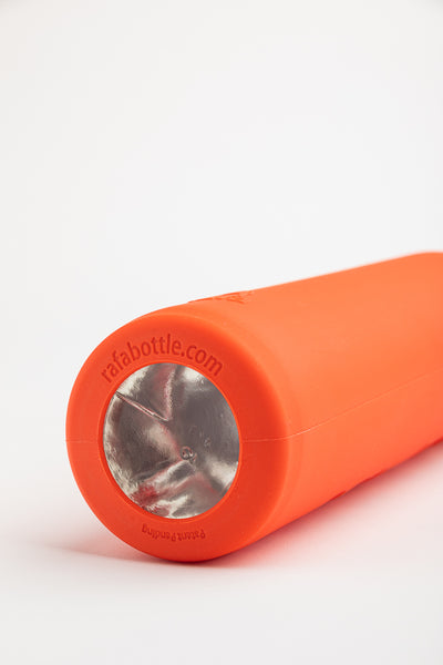 Vossanova Sleeve and Lid - Orange & Gray